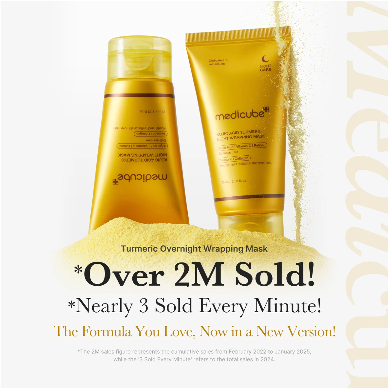 Medicube - Kojic Acid Turmeric Night Wrapping Mask 75ml